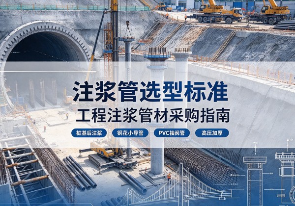 郾城注浆管选型标准